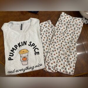 Pumpkin Spice Pajamas
